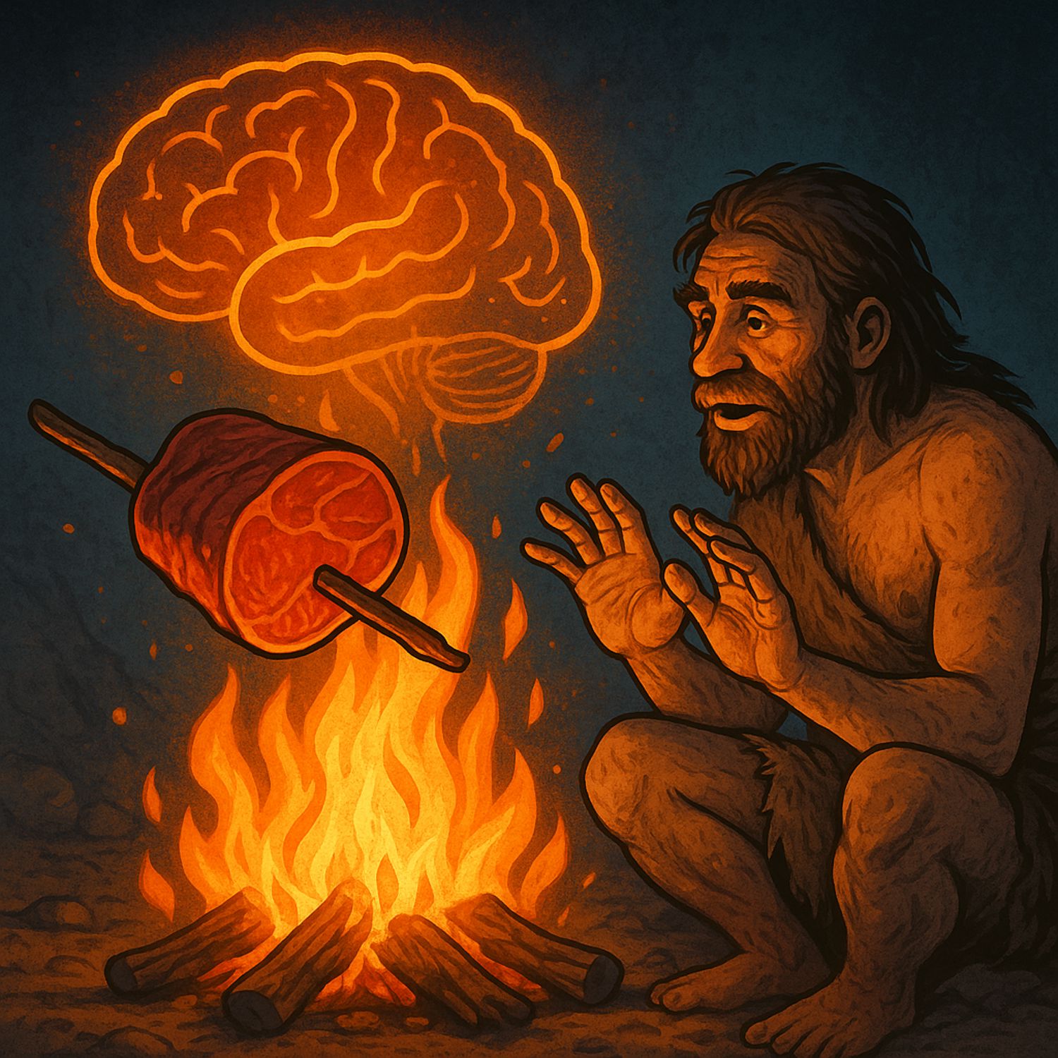 Feuer: Entdeckung, Kochen und Gehirnentwicklung